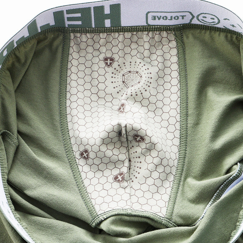 Boxershort met elastische tailleband en aansluitende pasvorm